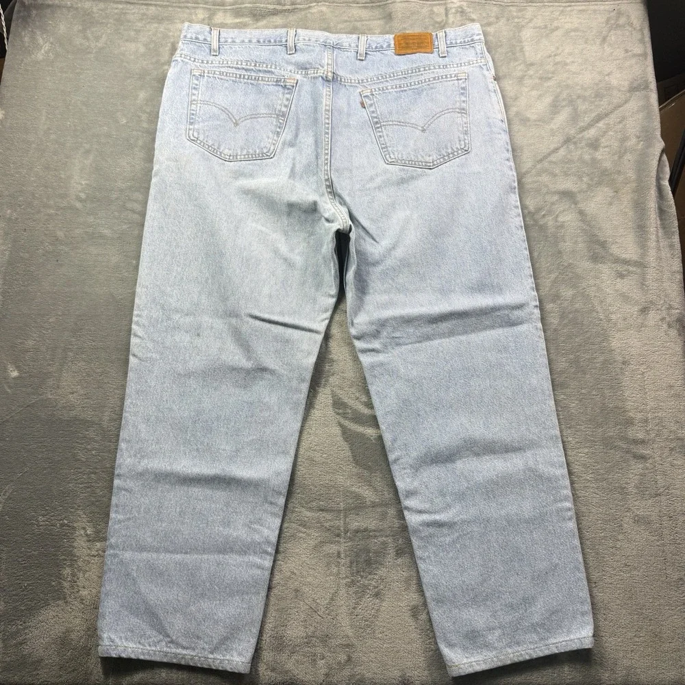 VTG Levis 540 Signature Relaxed Denim Jeans 90s Brown Tab Mens 48 X 32